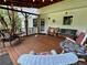 Spacious deck features wood flooring, comfortable seating and views of the yard at 4114 Falcon Shores Nw Ct, Acworth, GA 30101