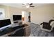 Bedroom offering a desk and work area with a view into the bathroom at 2311 Arnold Palmer Way, Duluth, GA 30096