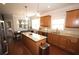 Kitchen with granite countertops, stainless appliances and a breakfast nook at 2311 Arnold Palmer Way, Duluth, GA 30096
