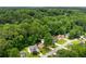 Aerial view of home in a neighborhood with large mature trees at 4818 Terrace Green Trce, Stone Mountain, GA 30088