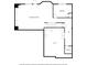 Basement floor plan showing recreation room, bedroom, utility room, hall and bath at 2667 Hampton Park Dr, Marietta, GA 30062