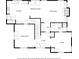 Detailed first floor plan showing kitchen, living room, office, and dining room layout at 1020 Austin Ne Ave, Atlanta, GA 30307