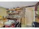 Functional storage room featuring a pegboard wall, and ample shelving at 4874 Registry Nw Ln, Kennesaw, GA 30152