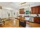 Traditional kitchen looking toward adjacent dining area at 1600 Belle Isle Ne Cir, Atlanta, GA 30329