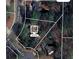 Aerial view showing property lines of the home at 3962 Fox Glen Dr, Woodstock, GA 30189