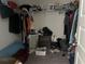 Walk-in closet with wire shelving and ample storage space at 495 Sterling Creek Way, Loganville, GA 30052