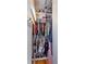 Walk-in closet with well organized storage including shelves and ample hanging space at 1661 La France Stret Ne, Unit #216, Atlanta, GA 30307