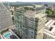 Modern glass high-rise with private rooftop pool and outdoor lounge at 3325 Piedmont Rd Ne # 1907, Atlanta, GA 30305
