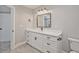 Bathroom with modern vanity, sink, and mirror at 1950 Stethem Fry, Alpharetta, GA 30022