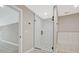Updated bathroom with glass-enclosed shower and a soaking tub at 1950 Stethem Fry, Alpharetta, GA 30022
