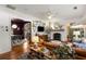 Inviting living room boasts hardwood floors, stylish decor, and plenty of natural light at 2119 Glenwood Se Ave, Atlanta, GA 30316