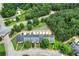 Aerial view of a community showcasing the home's surroundings at 217 Odyssey Turn, Conyers, GA 30012