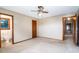 Bedroom with doors to the en-suite and hall at 3854 Ridgewood Se Dr, Smyrna, GA 30080