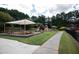 Bentwater neighborhood playground with shade and picnic tables by a grassy area at 1120 Bentwater Dr, Acworth, GA 30101
