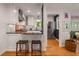 Stylish kitchen featuring white cabinets, granite countertops, and stainless steel appliances at 2283 Pembrook Ne Pl, Atlanta, GA 30324