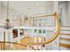 Open concept with staircase and view of living spaces with lots of natural light at 2503 Regency Lake Dr, Marietta, GA 30062