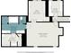 Floor plan displays spacious primary bedroom with walk-in closet and luxurious bathroom at 3089 Marne Nw Dr, Atlanta, GA 30305