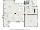 Detailed floor plan showcasing the layout of the main level of the home at 3089 Marne Nw Dr, Atlanta, GA 30305