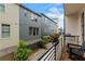 Private balcony provides a serene outdoor space, complemented by beautiful landscaping and neighborhood views at 658 Bull Se St, Atlanta, GA 30315