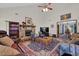 Spacious living room boasts vaulted ceilings, fireplace and an open layout at 680 Spirit Falls Way, Johns Creek, GA 30022
