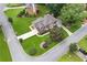 An aerial view shows the home's location on a large lot in a tree-lined community at 742 Maggie Nw Ct, Kennesaw, GA 30144