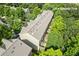 Aerial view showcasing roofline and private wooden decks of 1464 Dolcetto Trce at 1464 Dolcetto Trce, Kennesaw, GA 30152