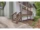 Home's covered porch and side entrance showcasing the landscaping at 3288 Tarragon Dr, Decatur, GA 30034