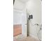 Hallway utility area by door with electrical panel, cables, outlets at 5066 Healey Dr, Smyrna, GA 30082