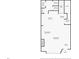 First floor plan featuring a kitchen, dining room, living room, foyer, bathroom, pantry, and wet bar at 6640 Avis Walk, Alpharetta, GA 30005