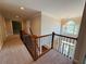 Open view of the foyer from the second floor landing at 1652 Park Hollow Ln, Lawrenceville, GA 30043