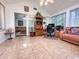 Office featuring tile flooring and vaulted ceilings at 3836 Vineyards Lake Nw Cir # U17, Kennesaw, GA 30144