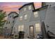 Backyard with patio, grill and green space at 8215 Harlond Way, Suwanee, GA 30024