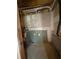 Unfinished basement featuring water heater and piping at 49 Patty Dr, Dallas, GA 30157