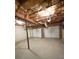 Spacious garage with two-car capacity and exposed ceiling at 49 Patty Dr, Dallas, GA 30157