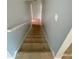 Carpeted stairs leading to the upper level of the home at 49 Patty Dr, Dallas, GA 30157