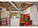 Unfinished basement with an exposed ceiling with ample storage at 1501 Memory Se Ln, Smyrna, GA 30080