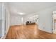 Bright, open living space with hardwood floors, neutral walls, and seamless flow at 1501 Memory Se Ln, Smyrna, GA 30080