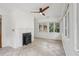 Charming sunroom with tiled floors and a fireplace, perfect for relaxing at 1501 Memory Se Ln, Smyrna, GA 30080