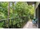 Relaxing balcony features room for seating and views of beautiful green landscaping at 3071 Lenox Ne Rd # 19, Atlanta, GA 30324