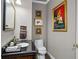 Charming powder room featuring modern fixtures and stylish decor at 3071 Lenox Ne Rd # 19, Atlanta, GA 30324