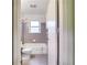 Bathroom features a tiled floor and combination shower and tub at 108 Glenn St, Decatur, GA 30030