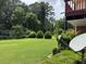 Large backyard with manicured lawn at 25 Darcee Ct, Lawrenceville, GA 30046
