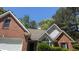 Close up shot of the brick and siding on this well maintained home at 3510 Hog Mountain Rd, Dacula, GA 30019