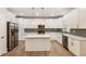 Kitchen featuring white cabinets, stainless steel appliances, and center island at 251 Waller Nw Cir, Marietta, GA 30064