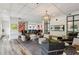 Comfortable lounge area with modern decor, stylish seating, and a fireplace at 275 13Th Ne St # 201, Atlanta, GA 30309