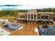 Striking Buford Community Center and Theatre in a beautiful brick facade and well-maintained grounds with ample parking at 2540 Ridgehurst Dr, Buford, GA 30518