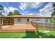 Backyard featuring a deck and beautiful landscaping at 2646 Rockcliff Road Se, Atlanta, GA 30316