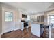 Updated kitchen with stainless steel appliances, granite countertops, and modern finishes at 2646 Rockcliff Road Se, Atlanta, GA 30316