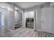 Convenient laundry area with modern washer and dryer, located near stairs with durable laminate flooring at 2646 Rockcliff Road Se, Atlanta, GA 30316