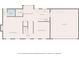 Main level floor plan showcasing the kitchen, living, dining, bathroom, and garage layout at 5515 Pennybrook Trl, Stone Mountain, GA 30087